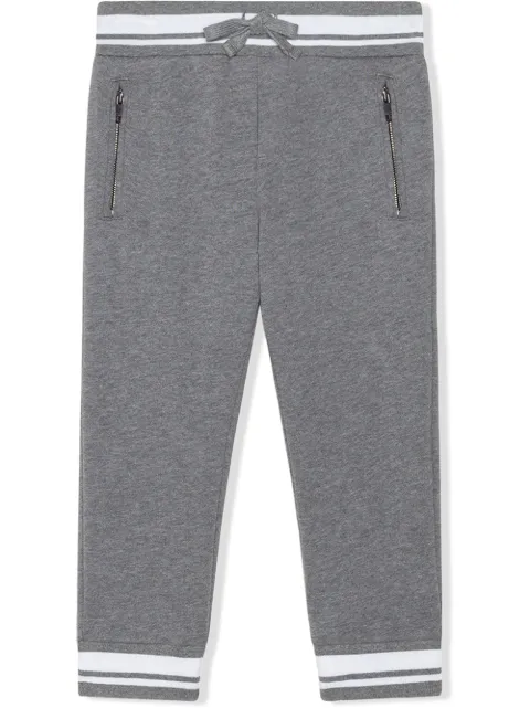 Dolce & Gabbana Kids stripe-trim track pants