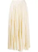 Image 1 of Jil Sander satin pleated midi-skirt
