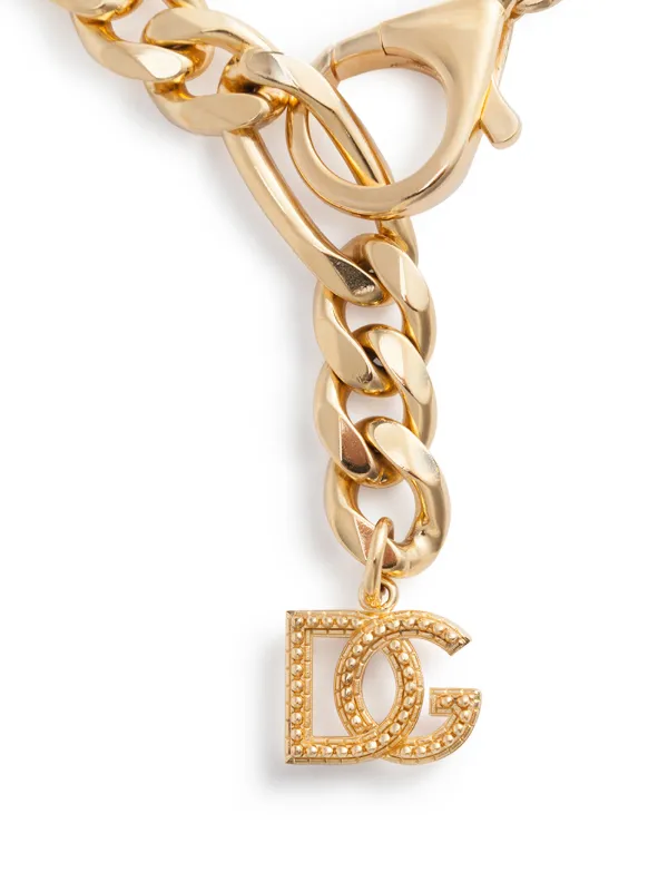 【送料&関税込】Dolce & Gabbana Logo Chain Bracelet 22057475_52175627_600.jpg
