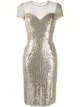 Image 1 of Jenny Packham Delphine sequin-embellished dress