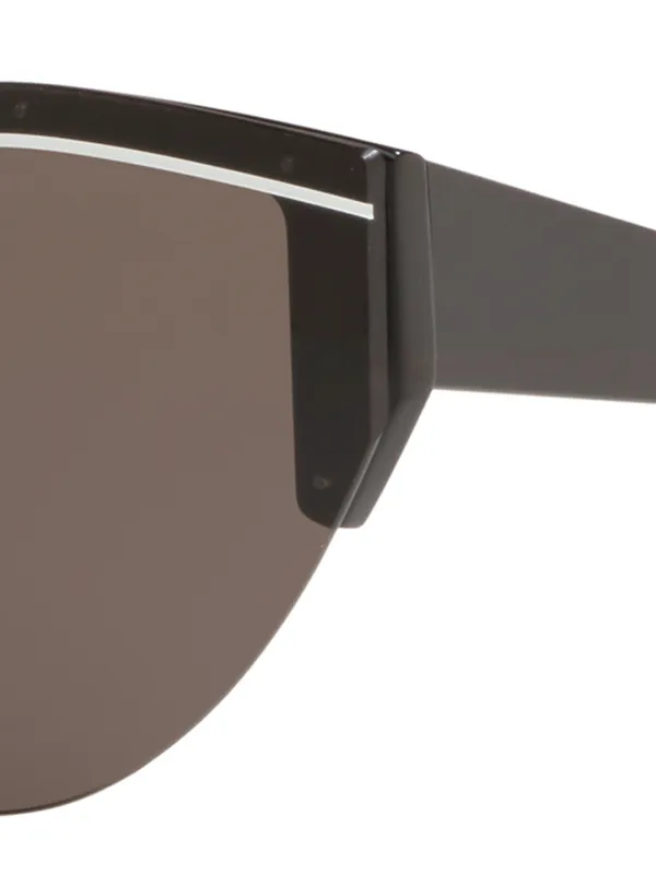 Balenciaga Eyewear Ski キャットアイ サングラス | ブラック 
