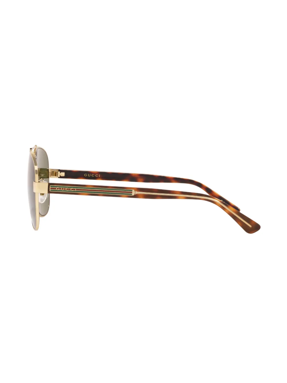 Gucci Eyewear GG0528S zonnebril met piloten montuur Roze