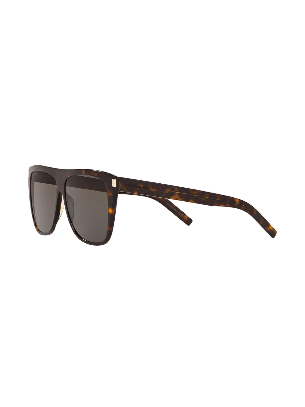  Saint Laurent Eyewear Occhiali Da Sole Squadrati - Marrone 