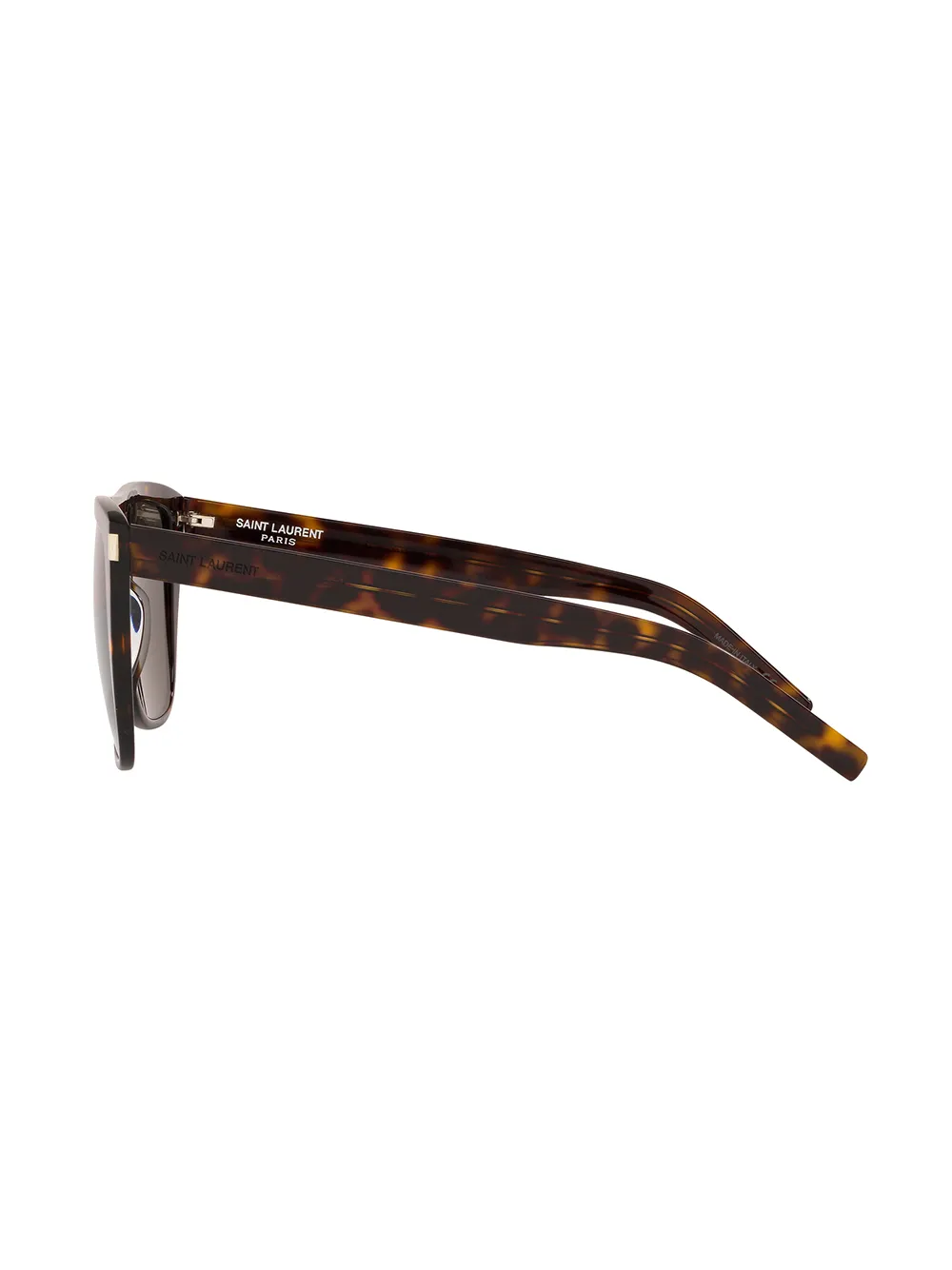  Saint Laurent Eyewear Occhiali Da Sole Squadrati - Marrone 