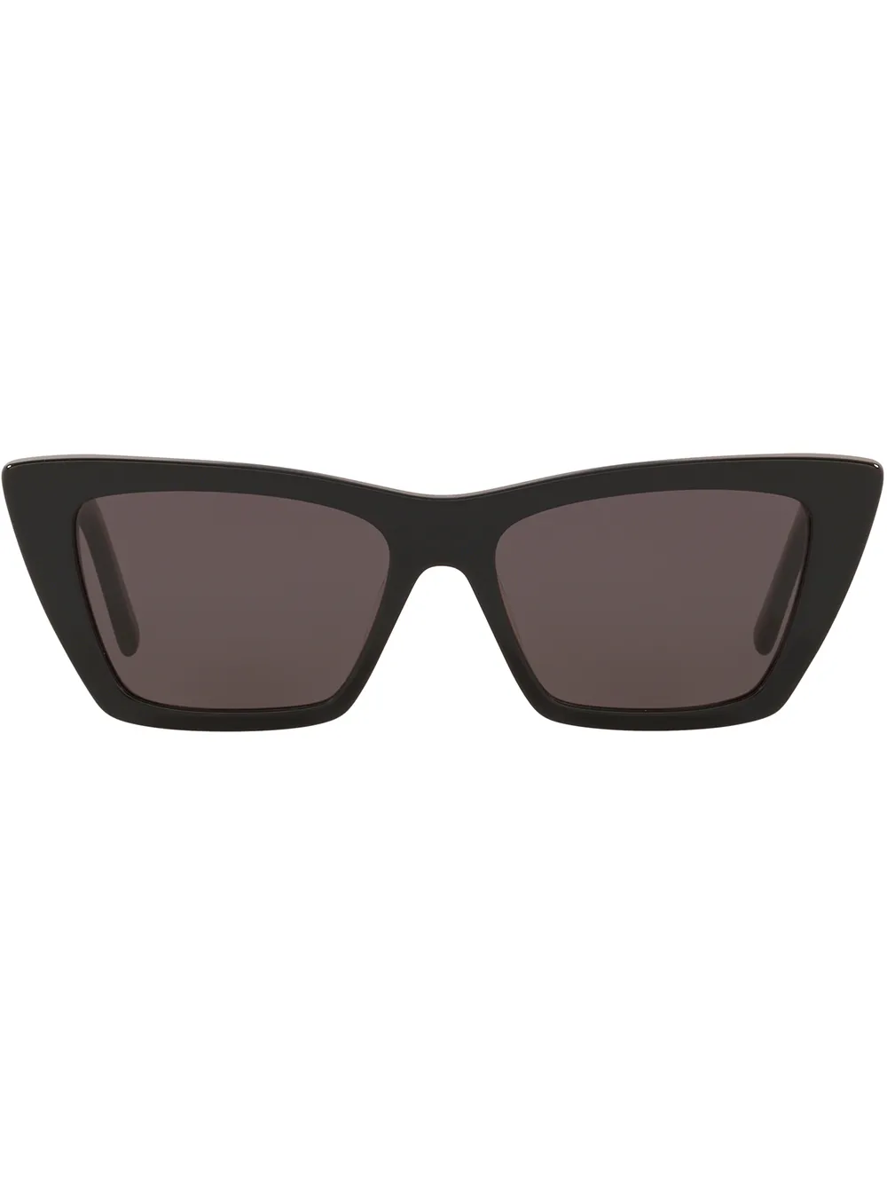 Saint Laurent Eyewear Zonnebril met kattenoog montuur Zwart