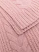 N.Peal cable-knit cashmere scarf