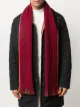 Image 2 of PAUL SMITH striped wool scarf