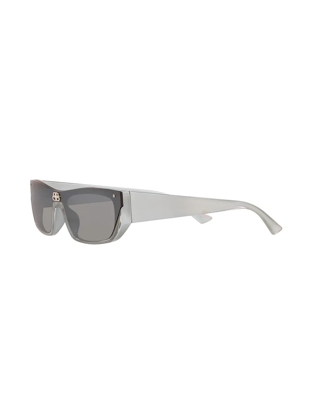 Balenciaga Eyewear Shield rectangleframe Sunglasses Farfetch