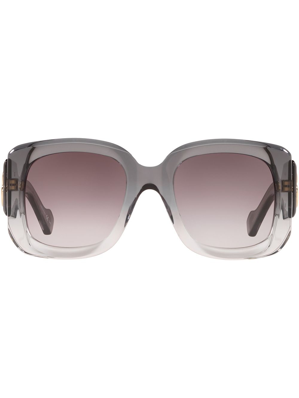 Balenciaga Eyewear Bb0069s Square Frame Sunglasses Farfetch