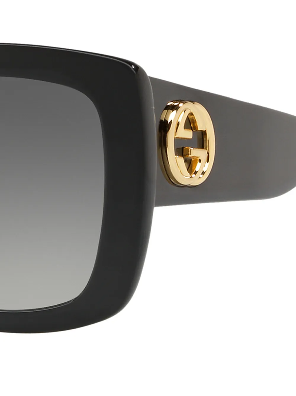 Gucci Gg0141s Square-frame Sunglasses In Grey