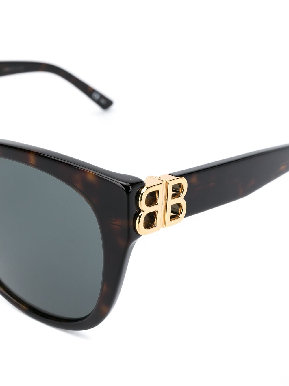 Shop Balenciaga Dynasty Tortoiseshell Cat-eye Sunglasses In Brown