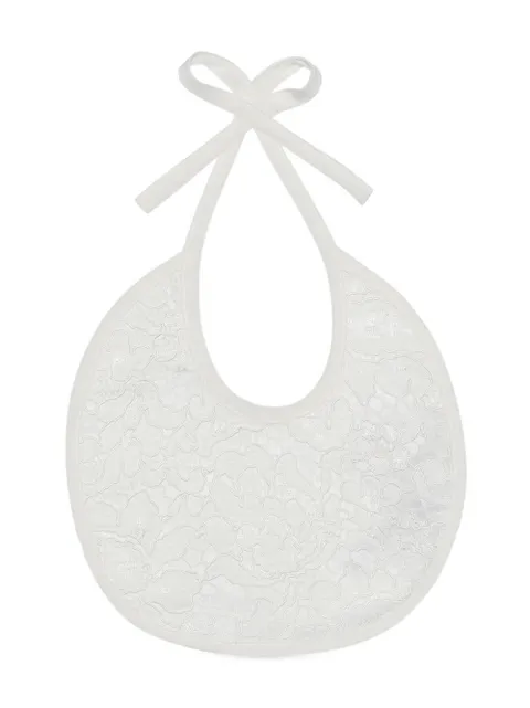 Dolce & Gabbana Kids cordonetto lace bib