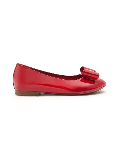 Dolce & Gabbana Kids bow-detail ballerina shoes