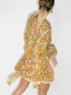Zimmermann floral print silk V-neck dress