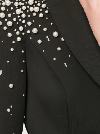 pearl embellished blazer dress展示图