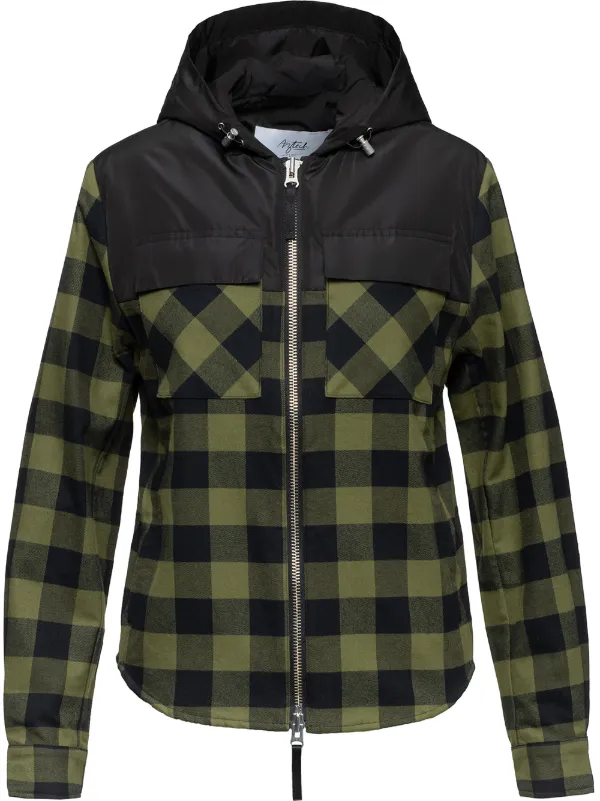 Aztech Mountain Loge Peak Ski Hoodie in Green
