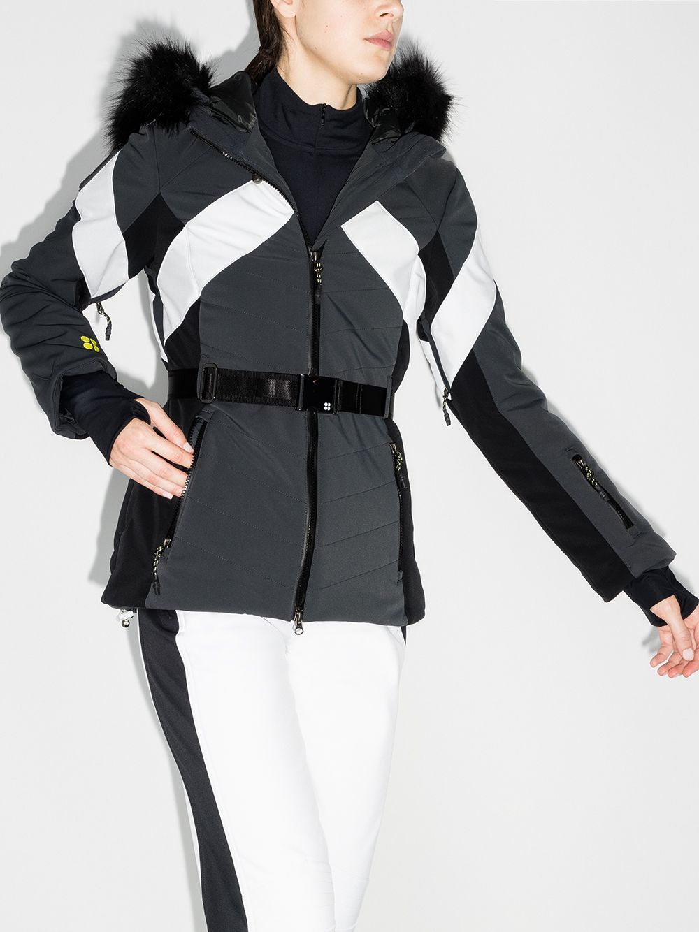 фото Sweaty betty лыжная куртка с капюшоном и вставками
