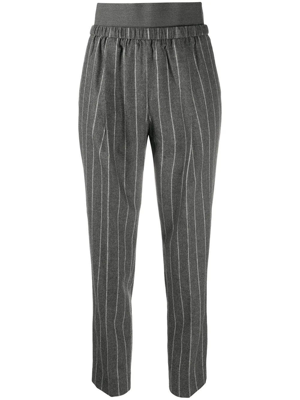 Fabiana Filippi Broek met krijtstreep Grijs