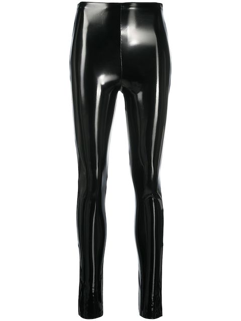 Alchemy x Lia Aram Leggings im Wet-Look