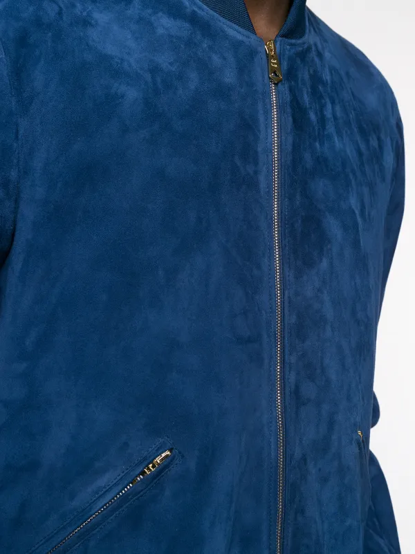 paul smith suede bomber jacket