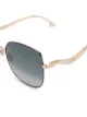 Jimmy Choo Eyewear Mamie curved sunglasses