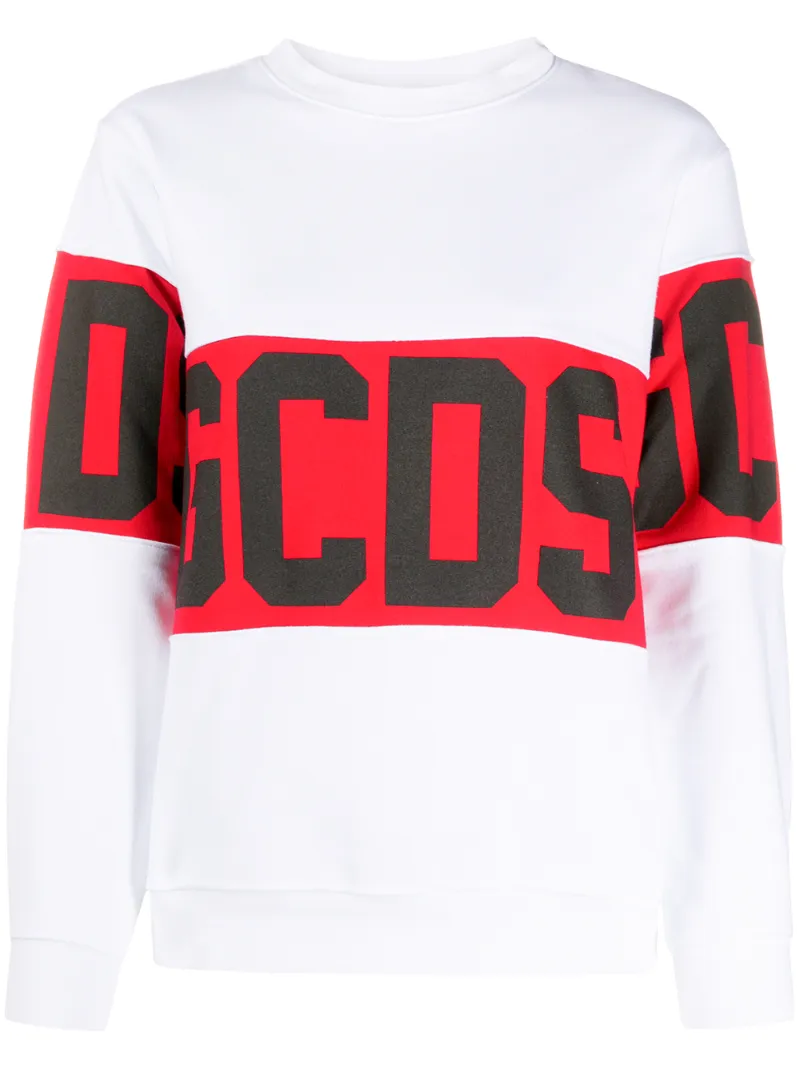 Click to view more detailed imagery on our partner's website Gcds Women's Cc94w02105601 White Cotton Sweatshirt