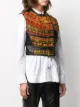 Jean Paul Gaultier Pre-Owned 1990s embroidered panel leather vest