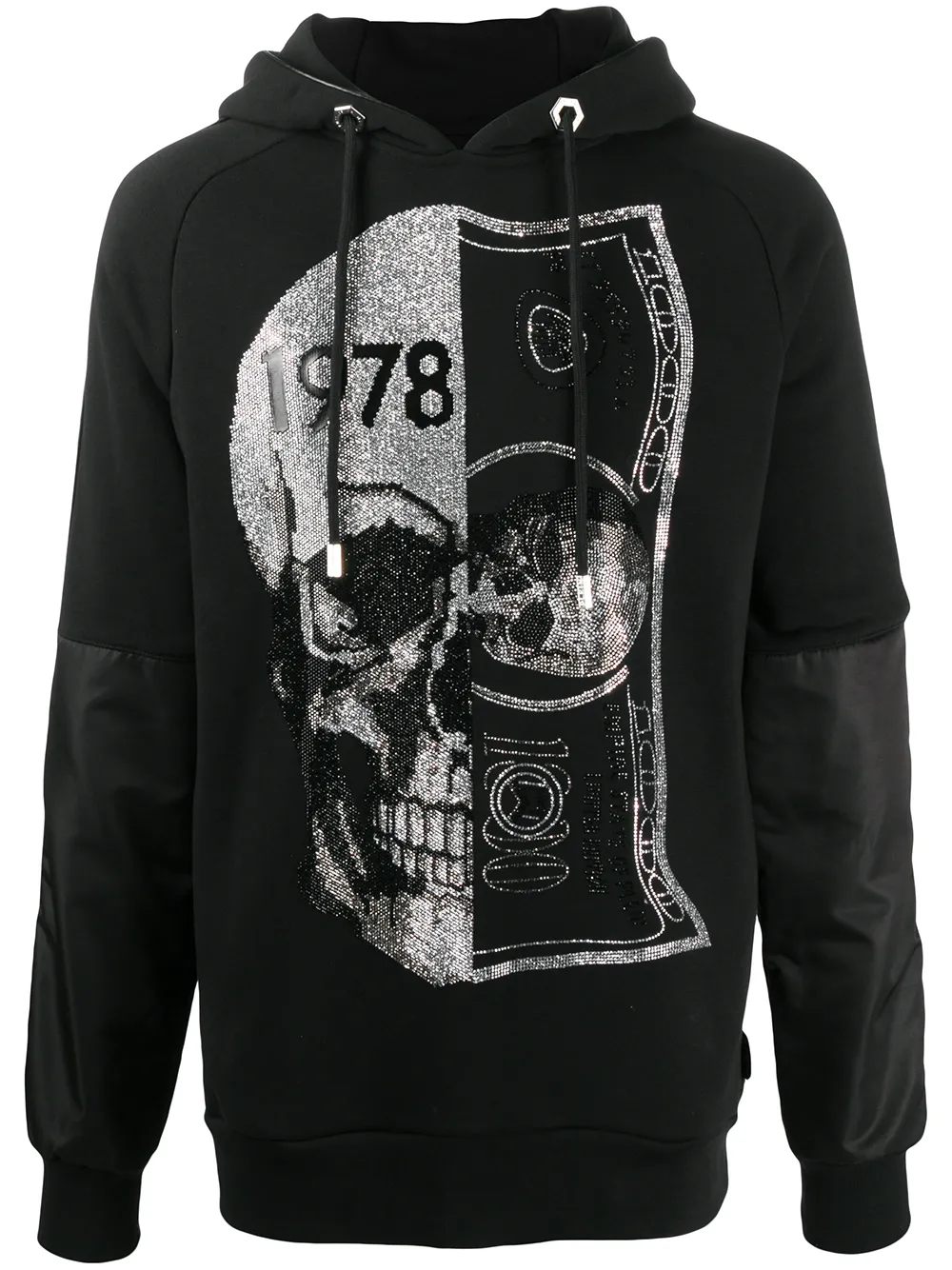 фото Philipp plein худи с принтом skull