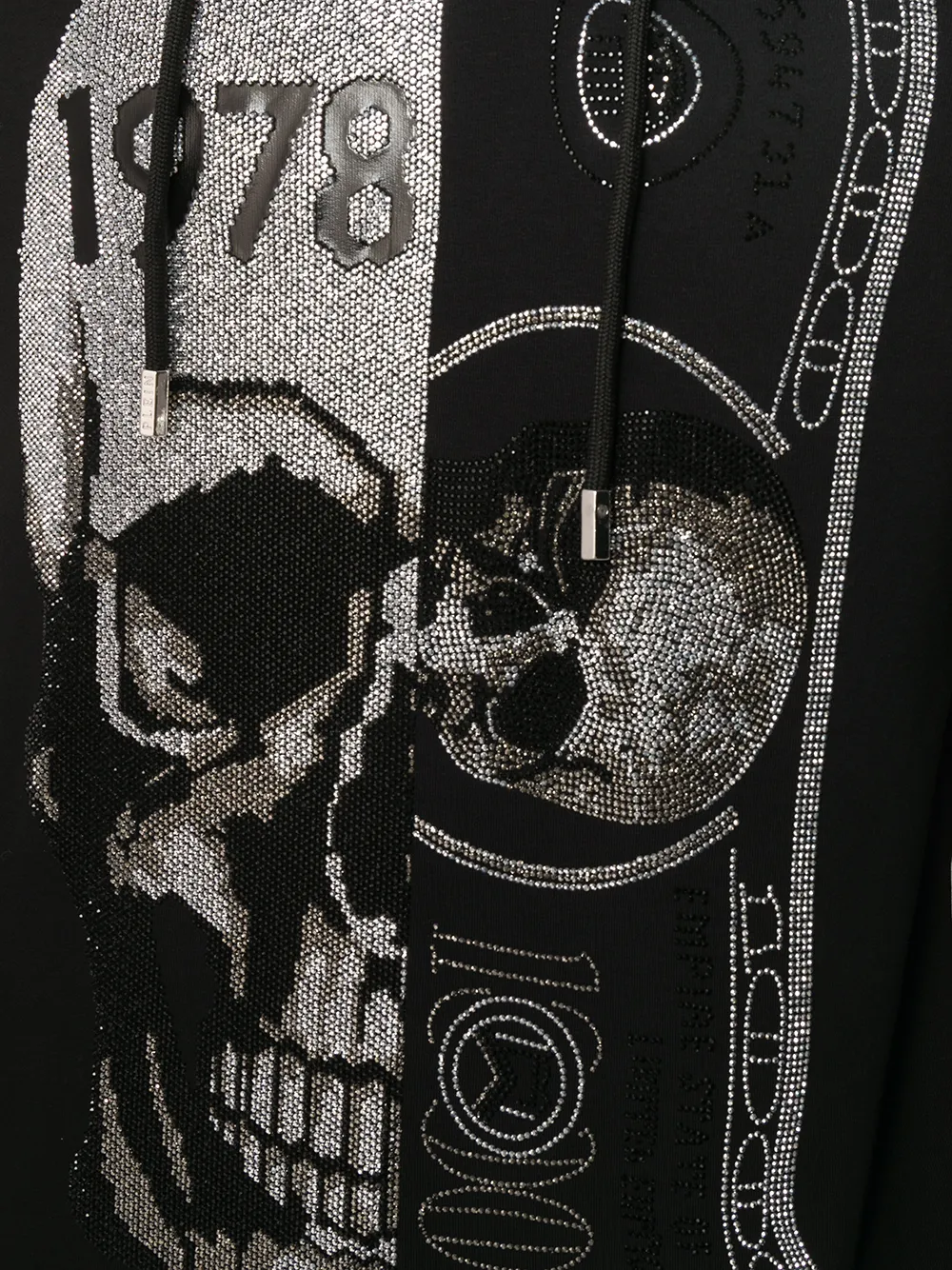 фото Philipp plein худи с принтом skull