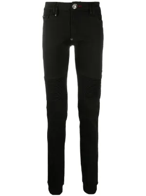 AMIRI Broken Skinny Jeans | Black | FARFETCH