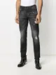 Philipp Plein stitch detail straight-fit jeans