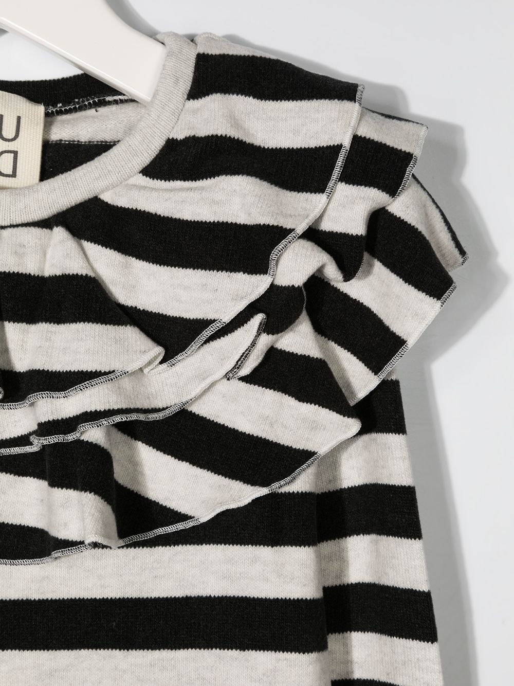 фото Douuod kids stripe ruffle blouse