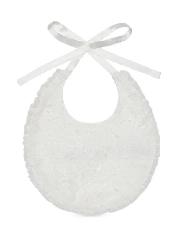 White lace sale bib