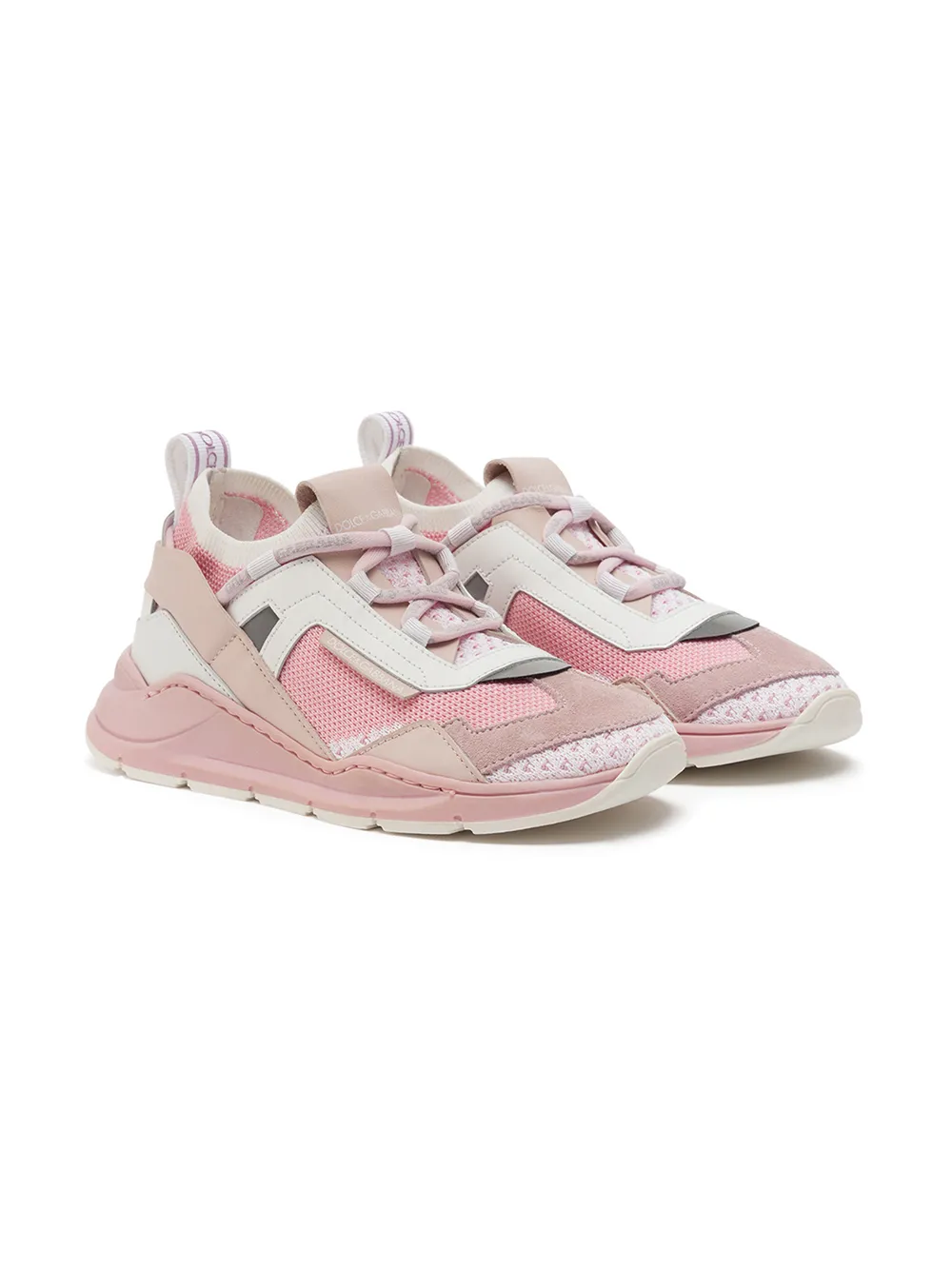 

Dolce & Gabbana Kids tenis Daymaster - Rosado