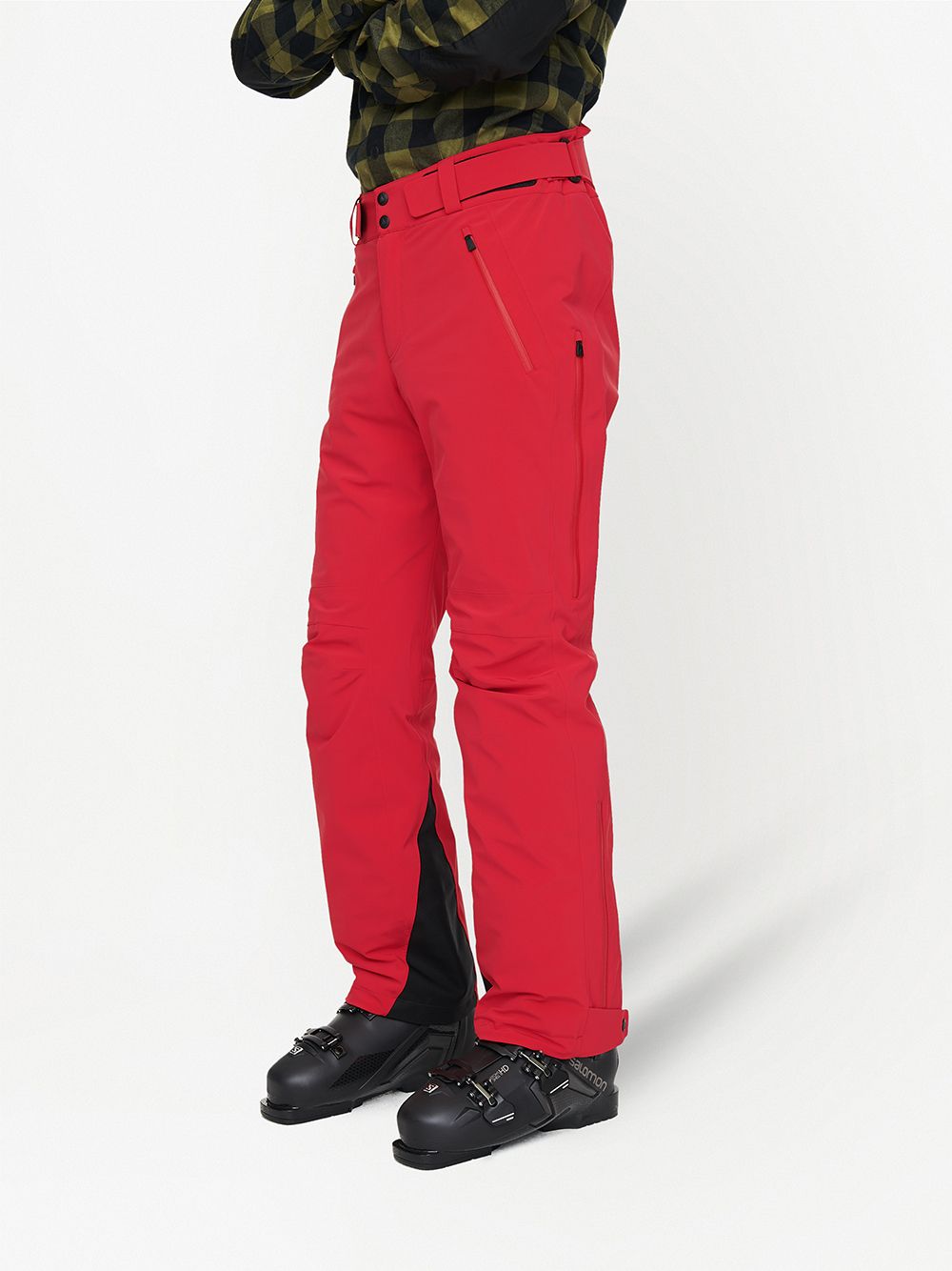 Shop Aztech Mountain Team Aztech Ski Pants In Red