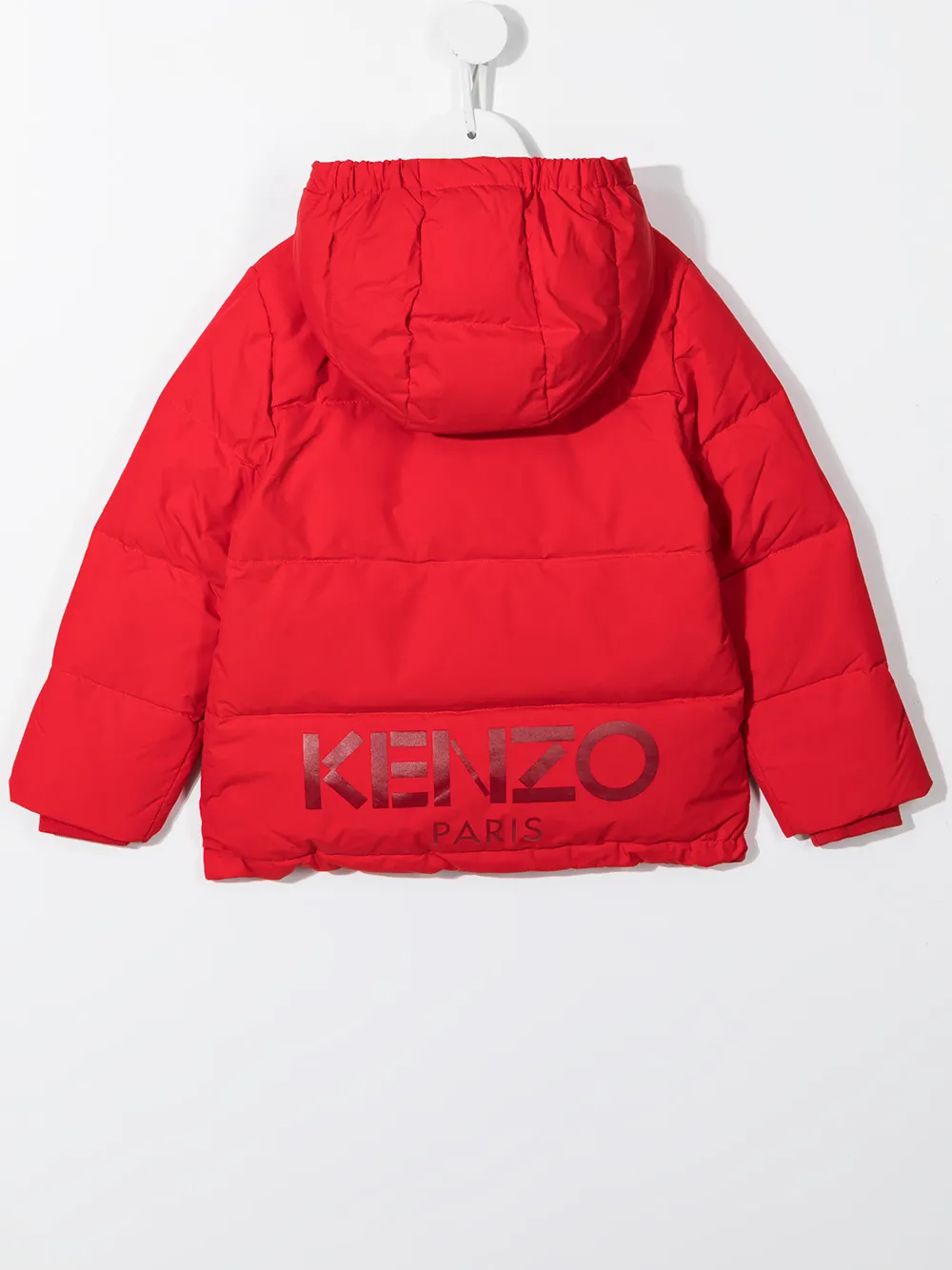 фото Kenzo kids пуховик с логотипом