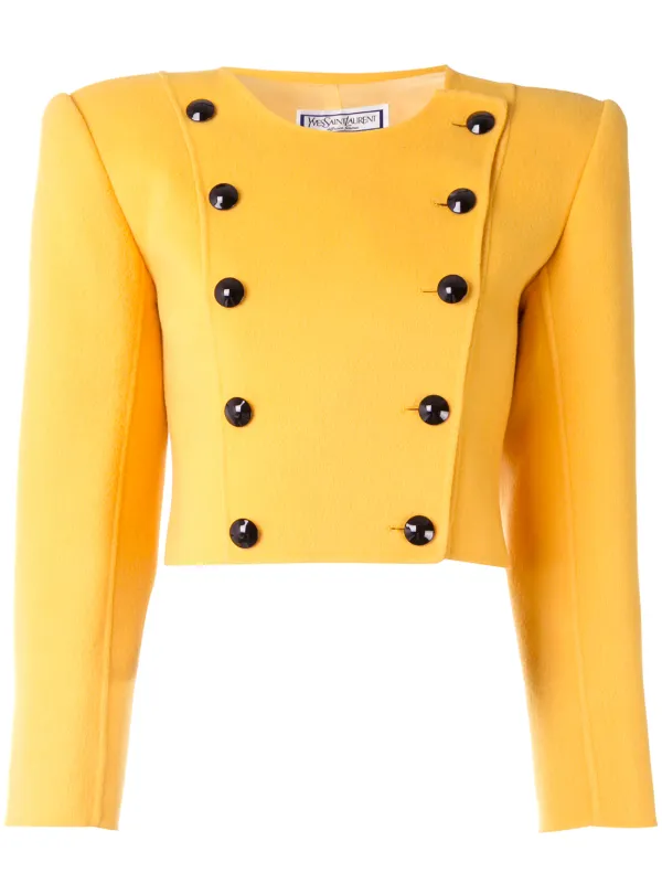 saint laurent yellow jacket