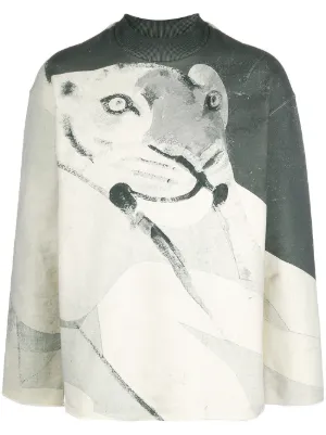 Sweater met tijgerprint Sweater met tijgerprint