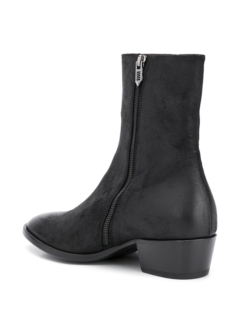 фото Matt moro suede leather boots