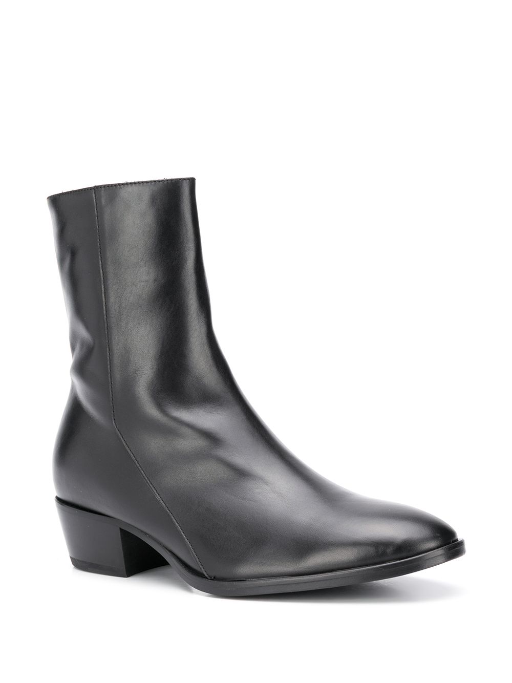 фото Matt moro pointed leather boots