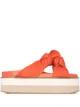Image 1 of GANNI 65mm flatform knotted sandals