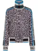Imagem 1 de Dolce & Gabbana Jaqueta esportiva com estampa de leopardo