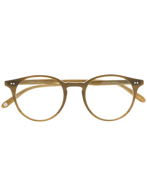 Garrett Leight round frame glasses 