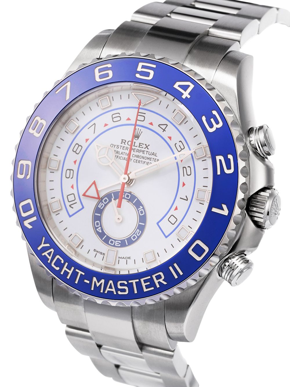 фото Rolex наручные часы yacht-master ii pre-owned 44 мм 2020-го года