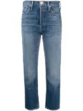 MOTHER Tomcat cropped jeans - Blue