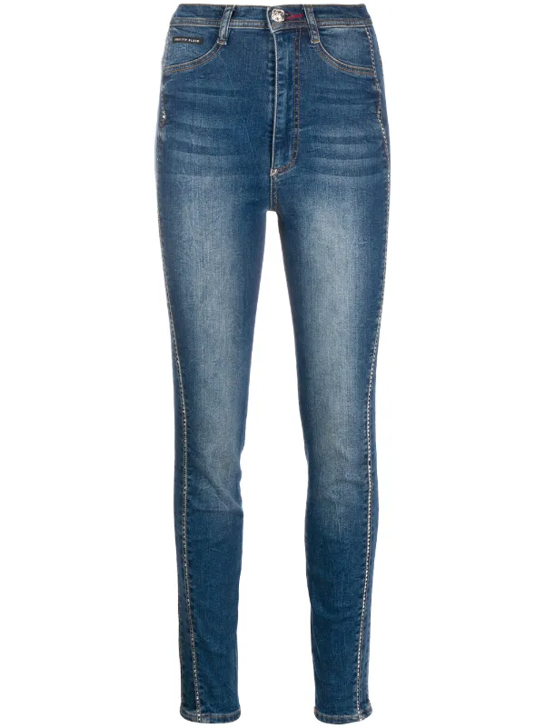 Philipp Plein スキニージーンズ Philipp Plein Skinny Jeans | Black | FARFETCH