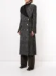 Proenza Schouler tweed double-breasted coat