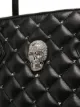 Philipp Plein Skull quilted tote