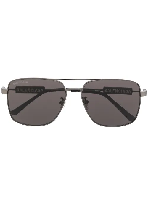 Lunettes de soleil à monture carrée - Balenciaga Eyewear - Modalova