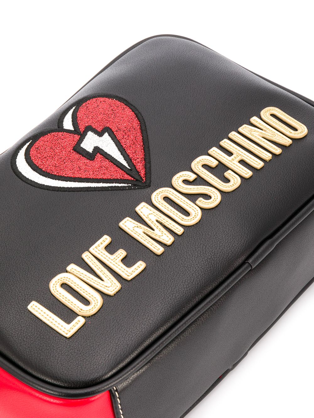 фото Love moschino сумка через плечо с вышивкой